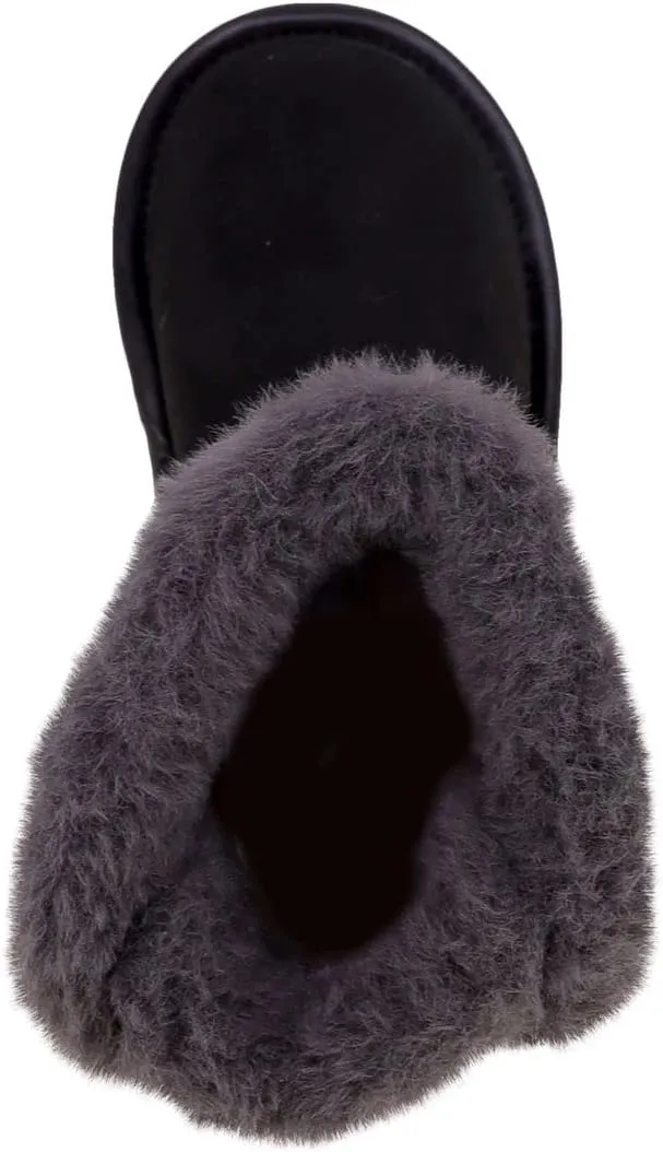 London Fog Girls Toddler Derby Street Fashion Boot Fur Lined Warm Winter Boots