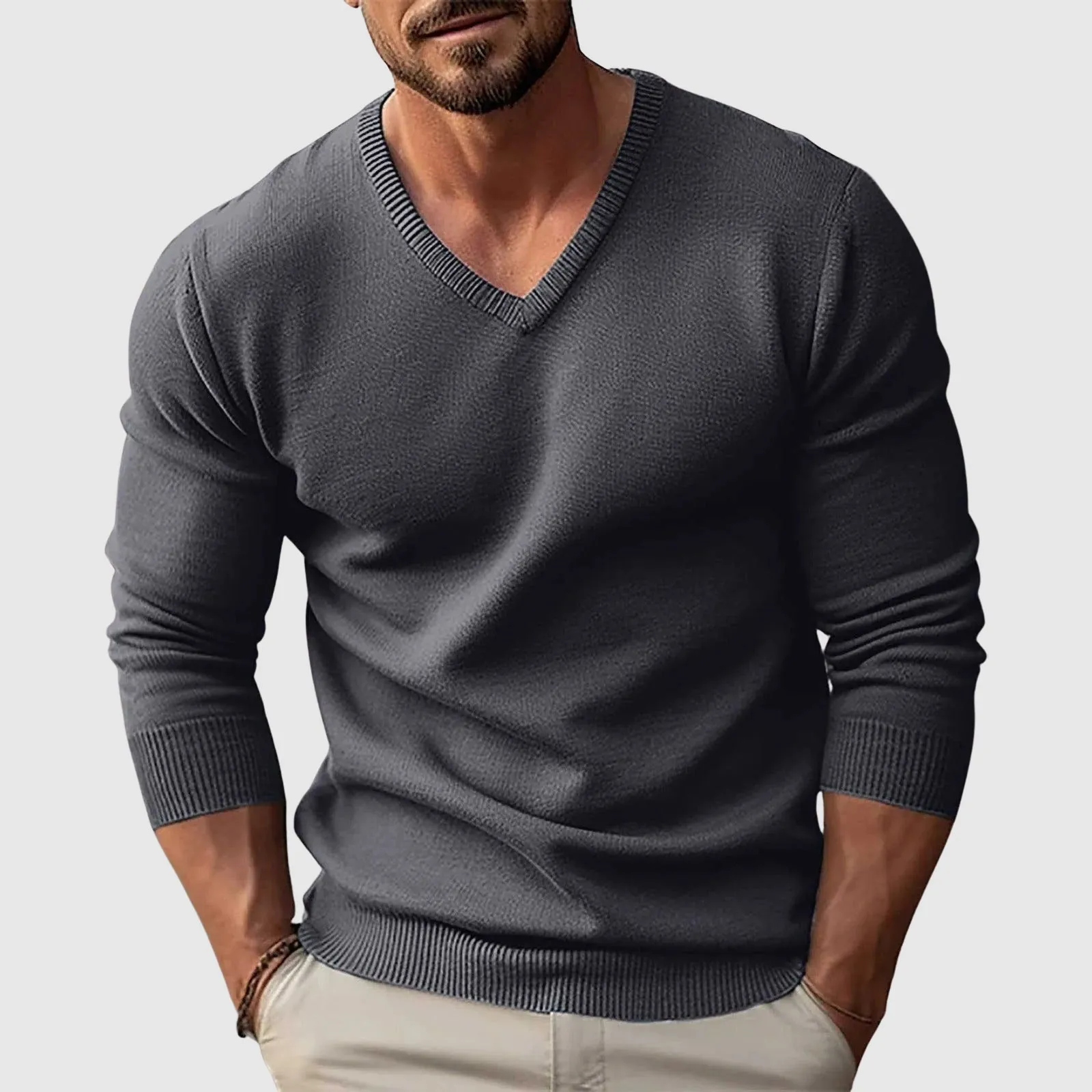 Lorenzo Vitali Nordic Crest Sweater