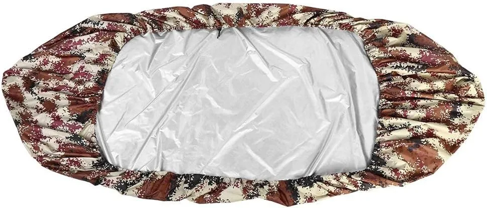 Lucky Monet Waterproof 210D Kayak Canoe Cover Storage Dust Cover UV50  Sunblock Fishing Boat Cover Shield Protector