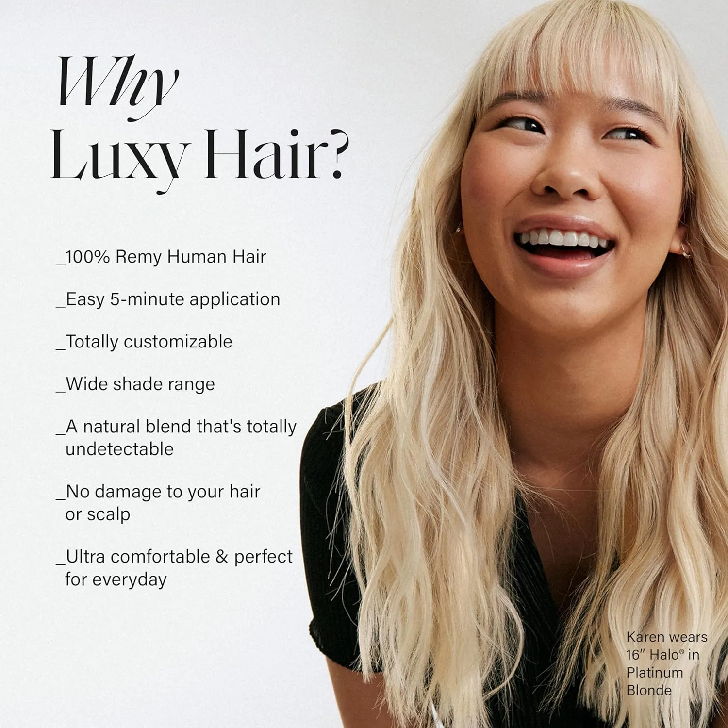 Luxy 100% Remy Human Hair - Seamless Clip-In Hair Extensions - Multi-Dimensional Color for Natural Blending, Adds Volume & Length 160 grams 16" Dark Brown Balayage