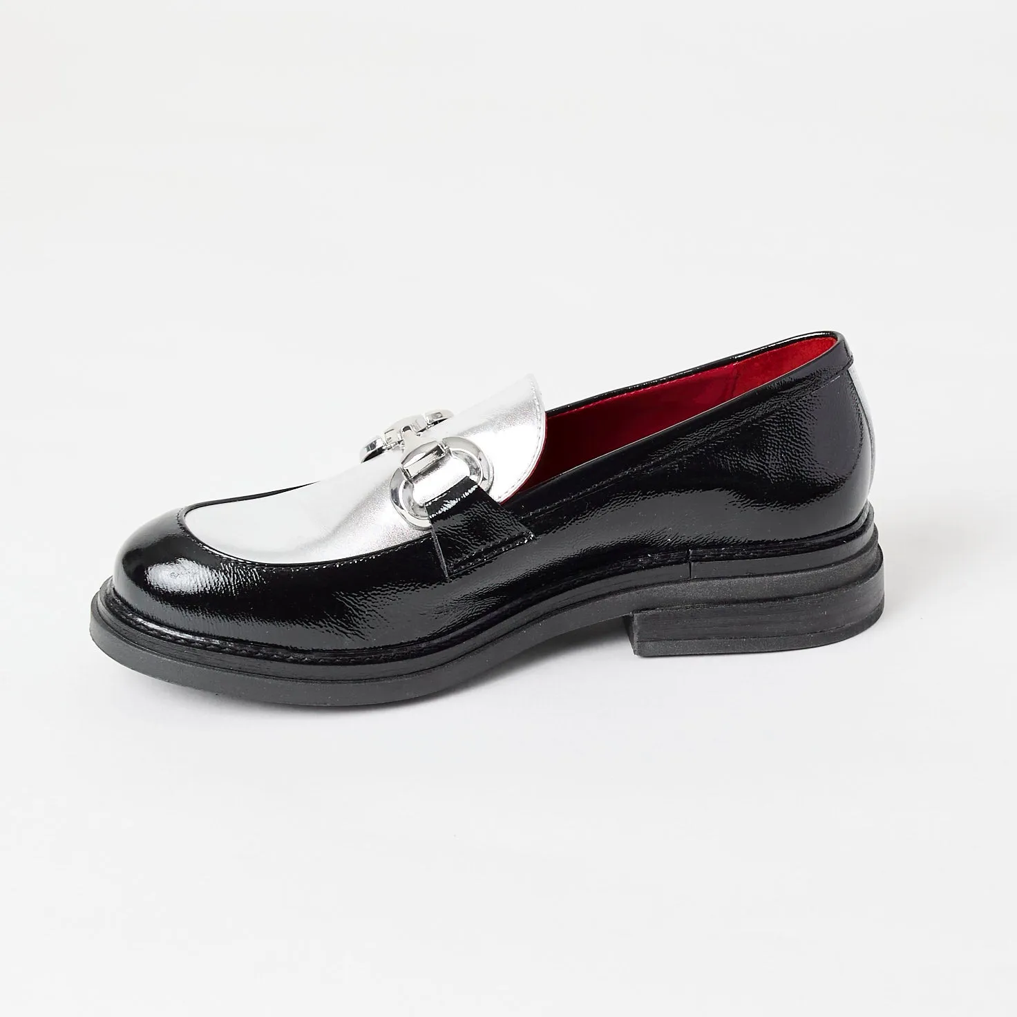 Marco Moreo Black Patent Leather Loafers