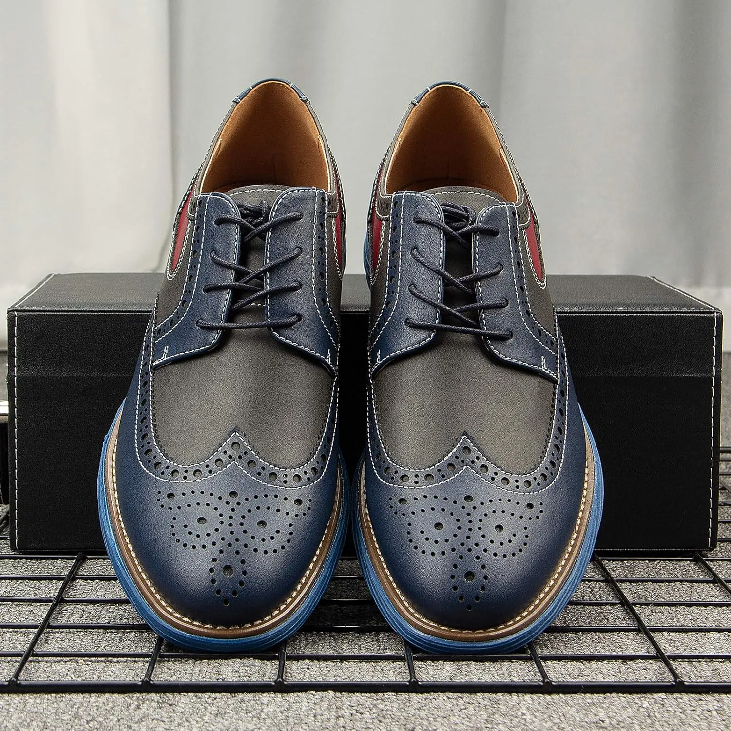 Meijiana Men's Oxford Shoes Casual Shoes for Men Casual Dress Shoes for Men