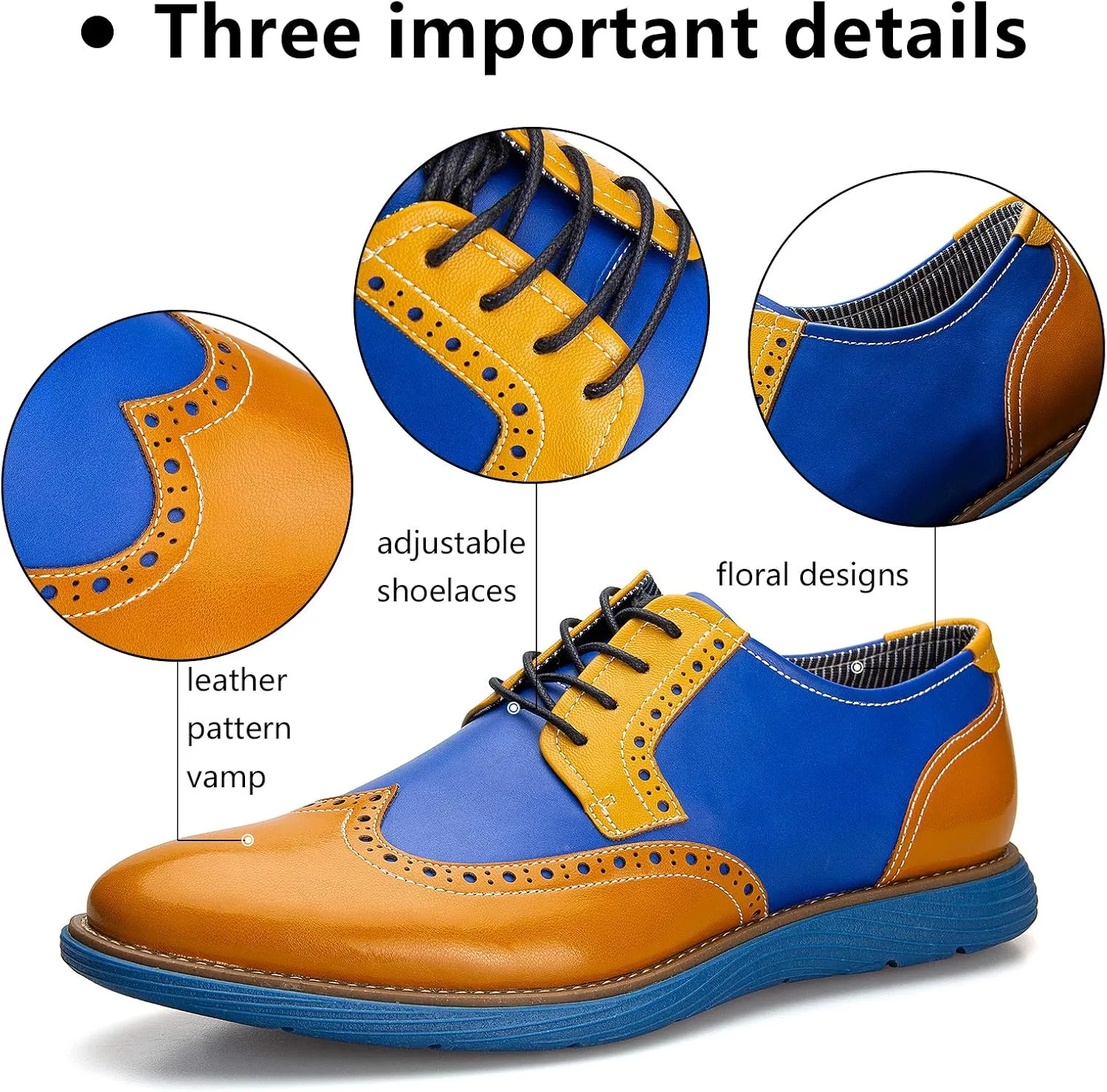 Meijiana Men's Oxford Shoes Casual Shoes for Men Casual Dress Shoes for Men