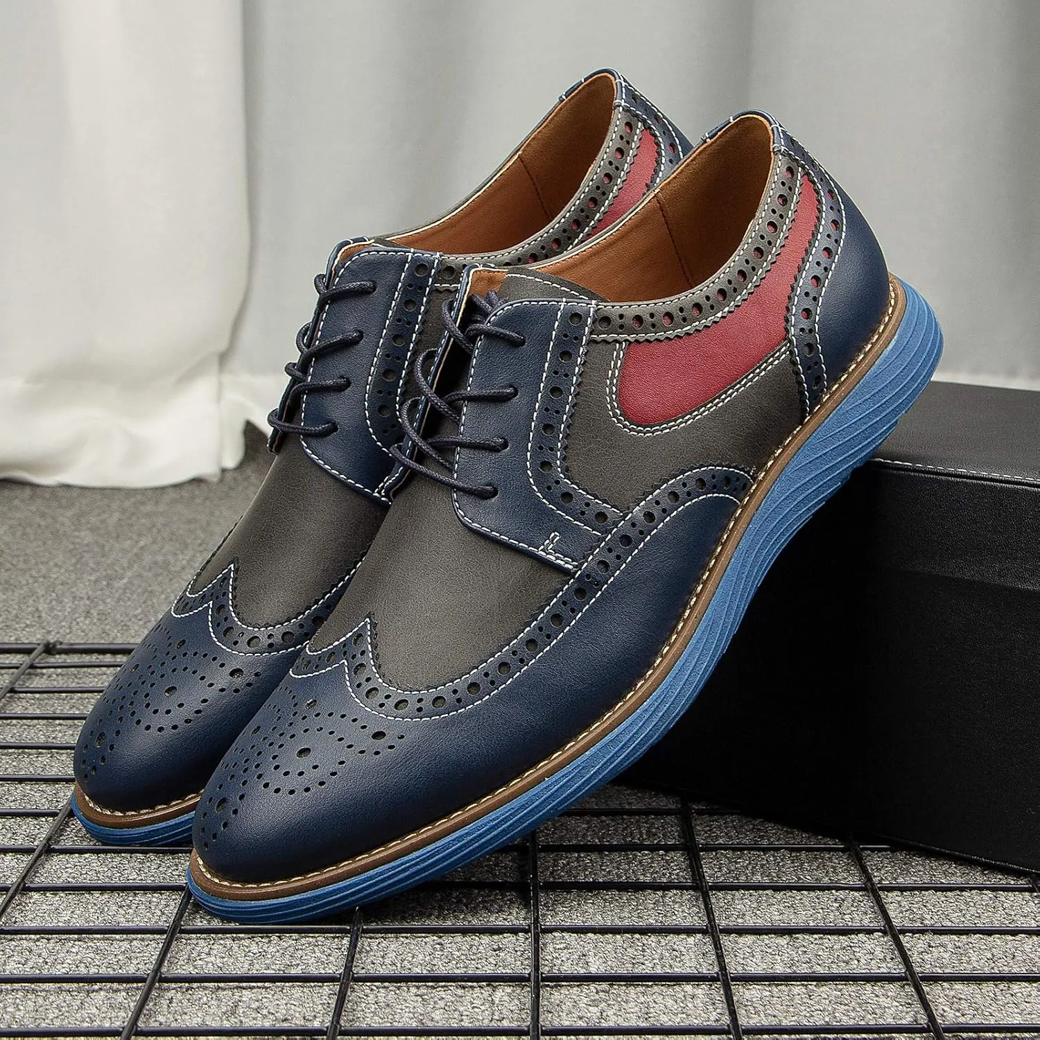Meijiana Men's Oxford Shoes Casual Shoes for Men Casual Dress Shoes for Men