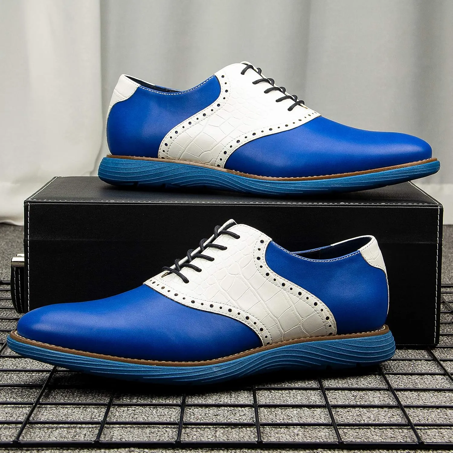 Meijiana Men's Oxford Shoes Casual Shoes for Men Casual Dress Shoes for Men