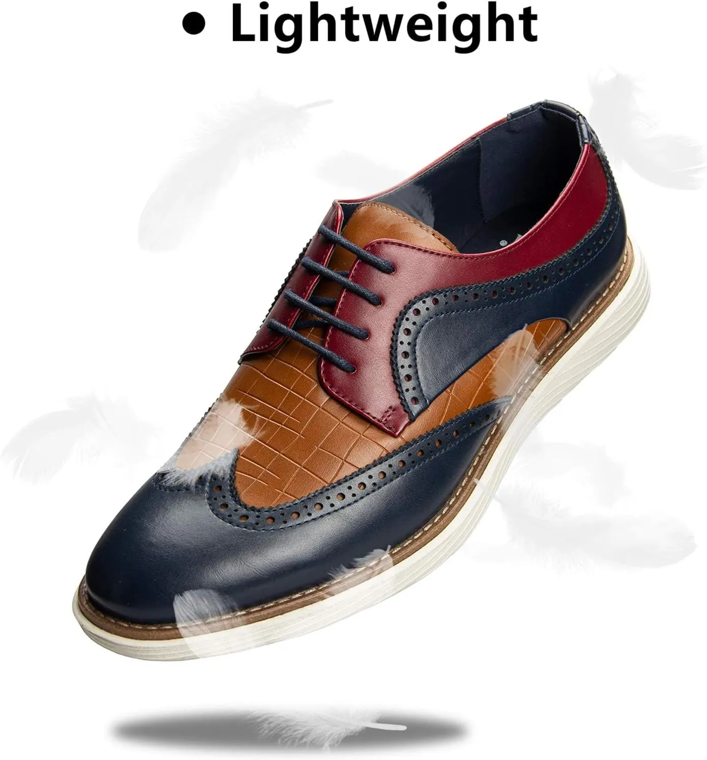 Meijiana Men's Oxford Shoes Casual Shoes for Men Casual Dress Shoes for Men