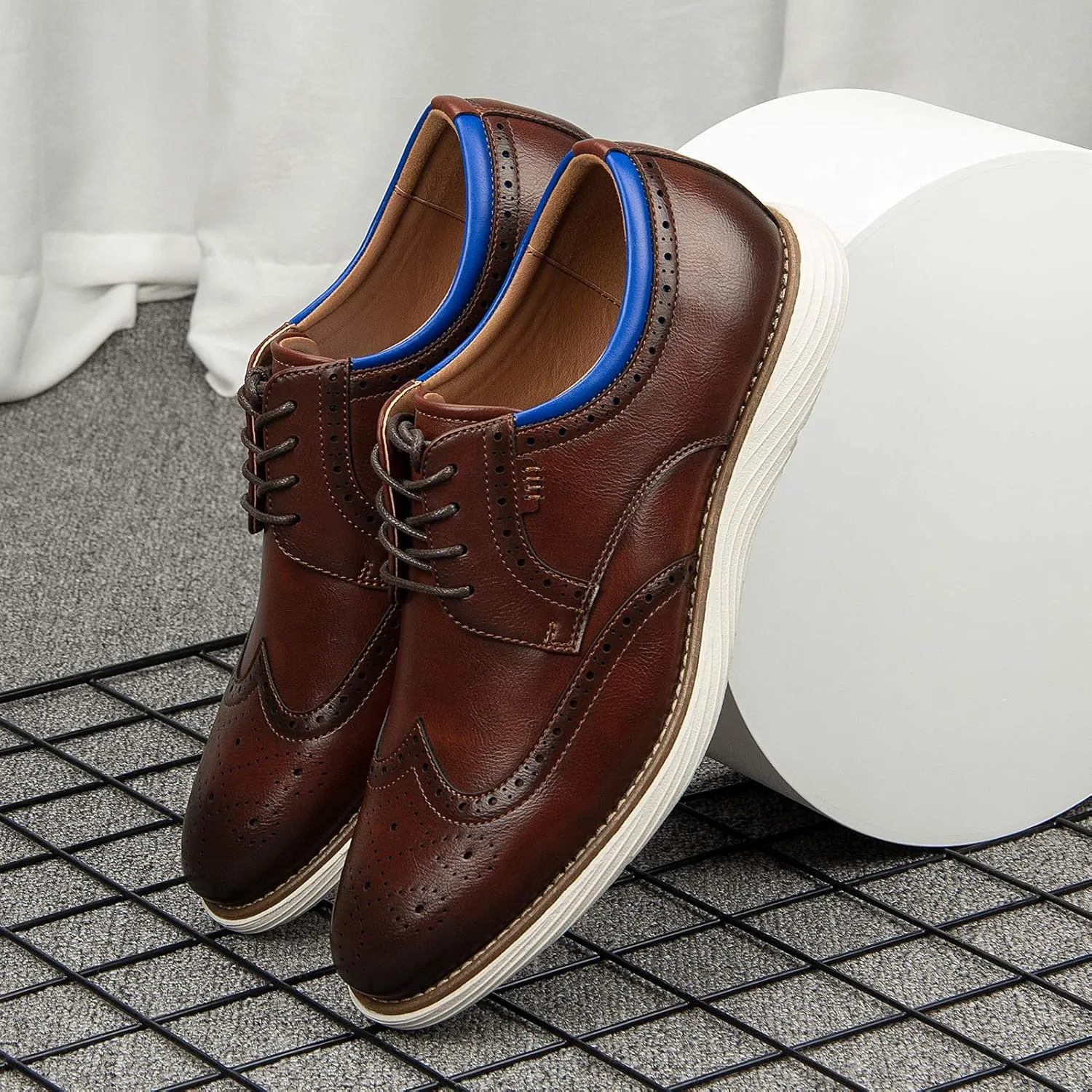 Meijiana Men's Oxford Shoes Casual Shoes for Men Casual Dress Shoes for Men