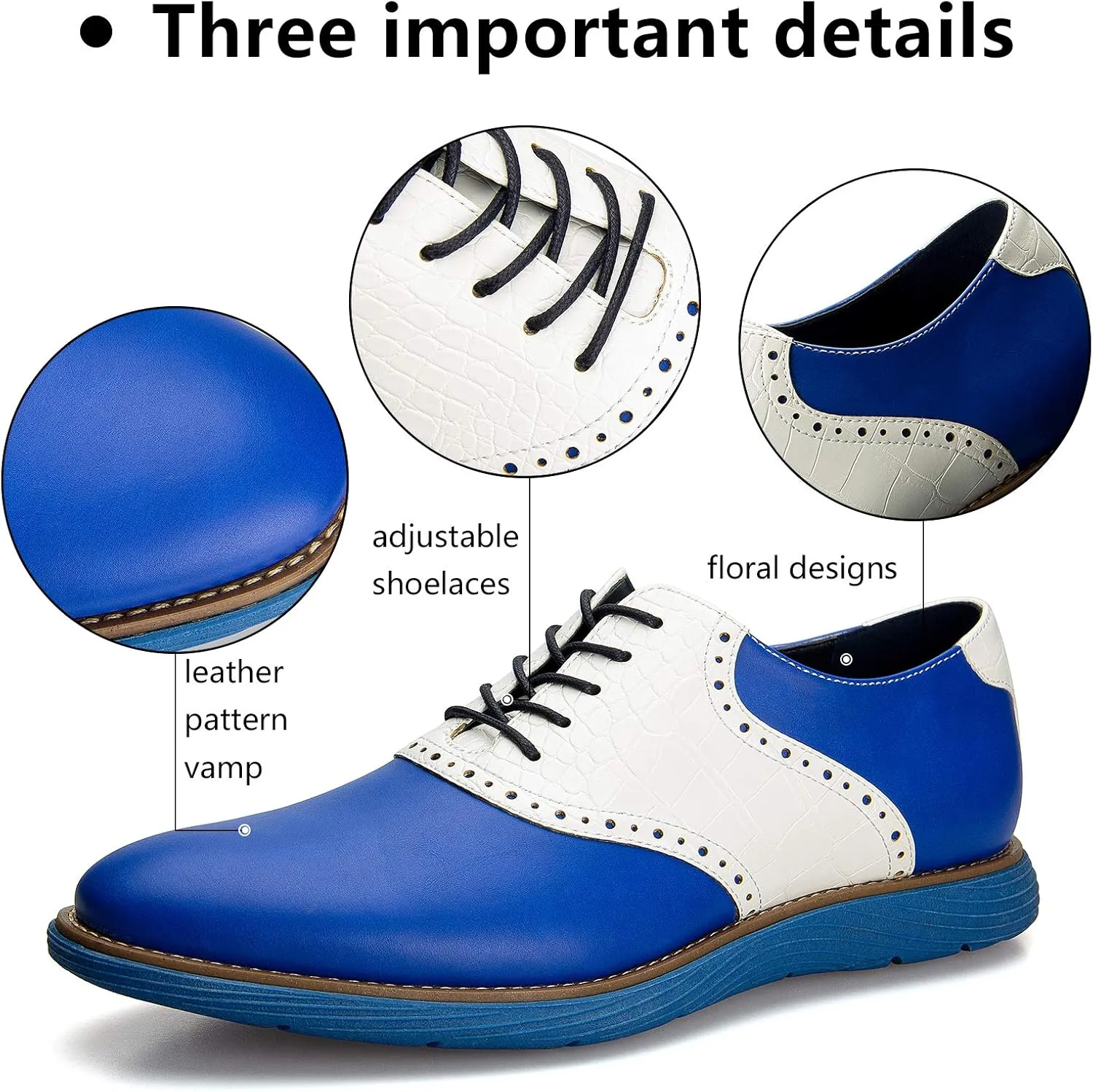 Meijiana Men's Oxford Shoes Casual Shoes for Men Casual Dress Shoes for Men
