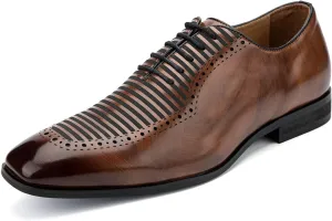 Meijiana Men's Oxfords Luxury Oxford Shoes for Men Business Casual Shoes Men's Lace-up Fashion Shoes