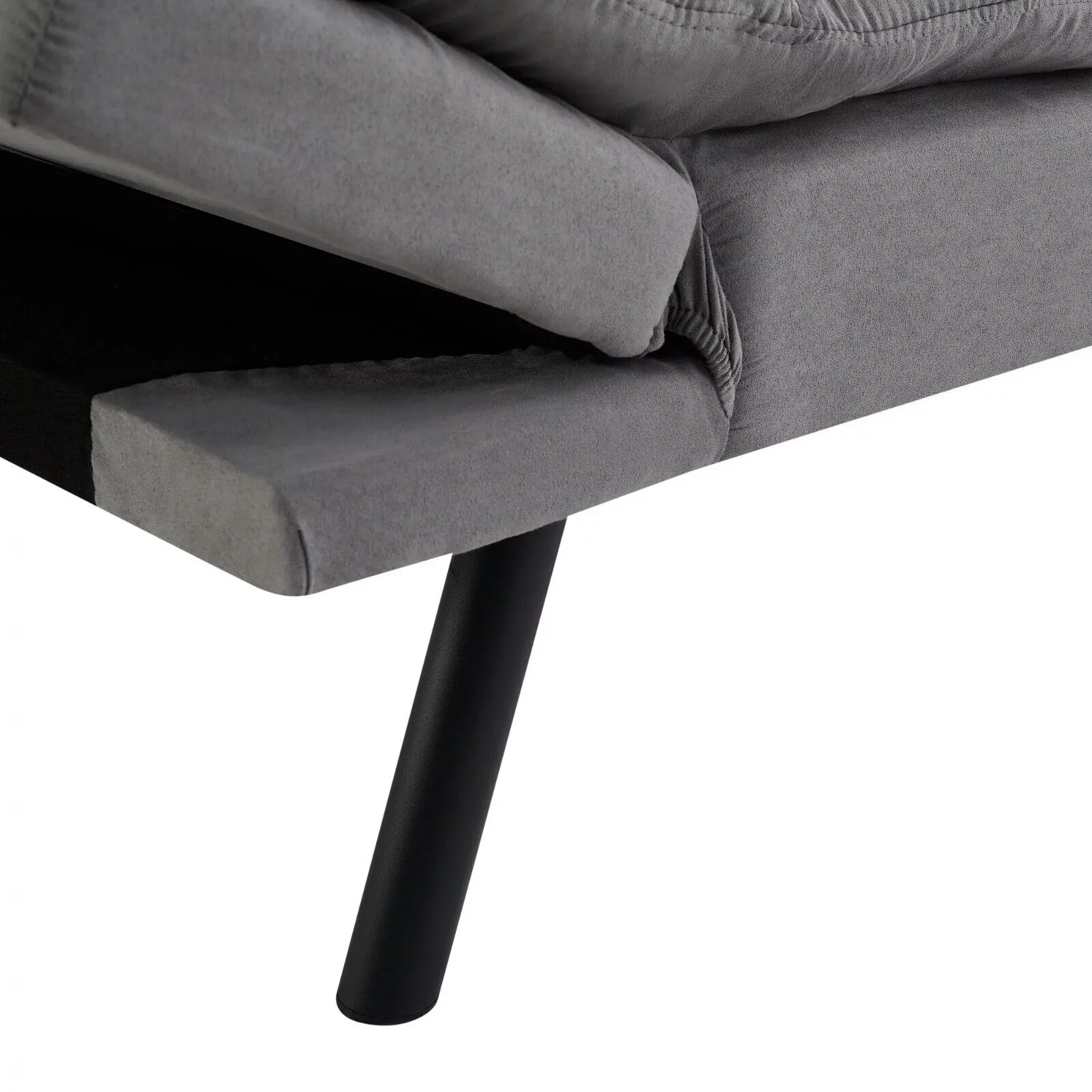 Memory Foam Futon Sofa Bed Couch Sleeper Convertible Foldable Loveseat Full Size