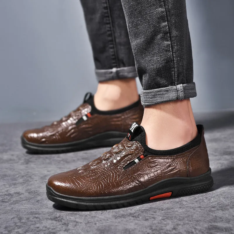 Men's Business Casual Breathable Oxford Shoes