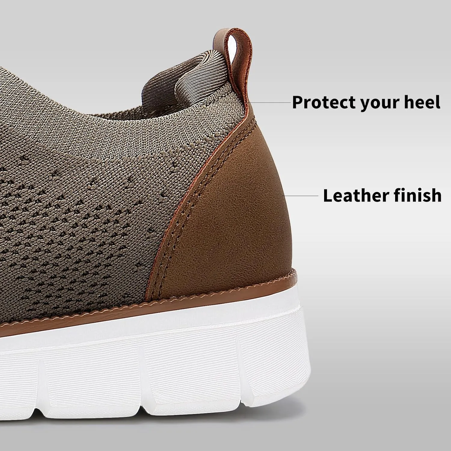 Men's Casual Dress Oxfords Sneakers Business Mesh Breathable Lightweight Walking Shoes Tennis Comfortable