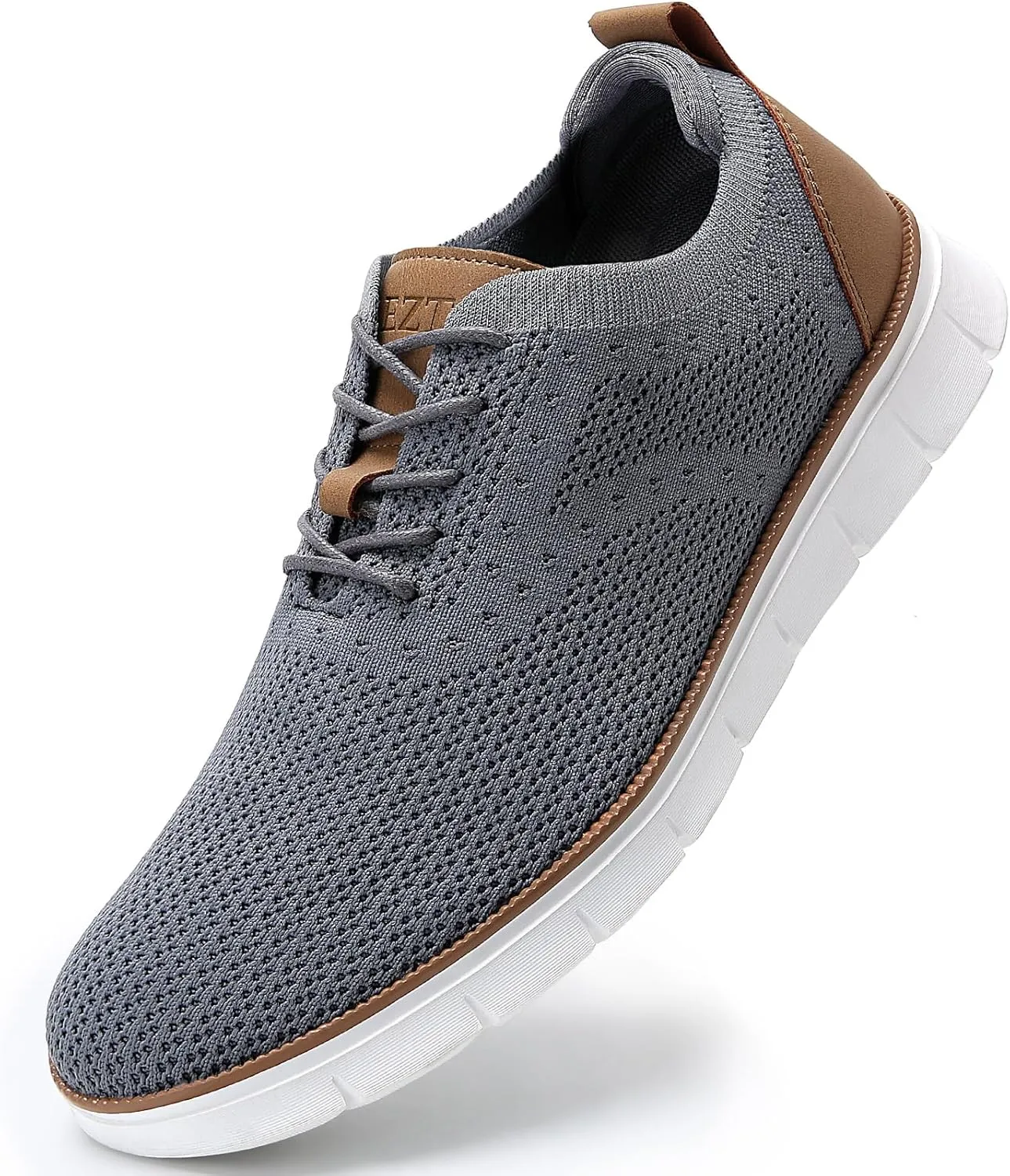 Men's Casual Dress Oxfords Sneakers Business Mesh Breathable Lightweight Walking Shoes Tennis Comfortable