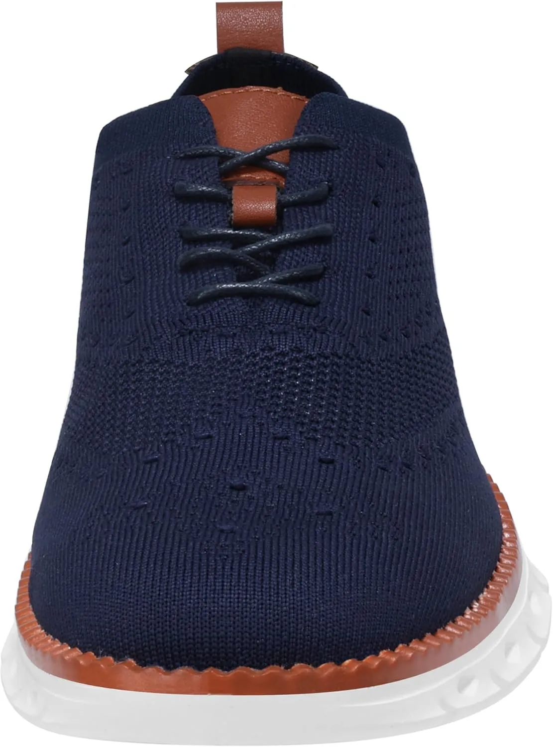Mens Dress Shoes Casual Oxfords Shoes Knit Lightweight Breathable Business Work Shoes Walking Shoes Fashion Sneakers