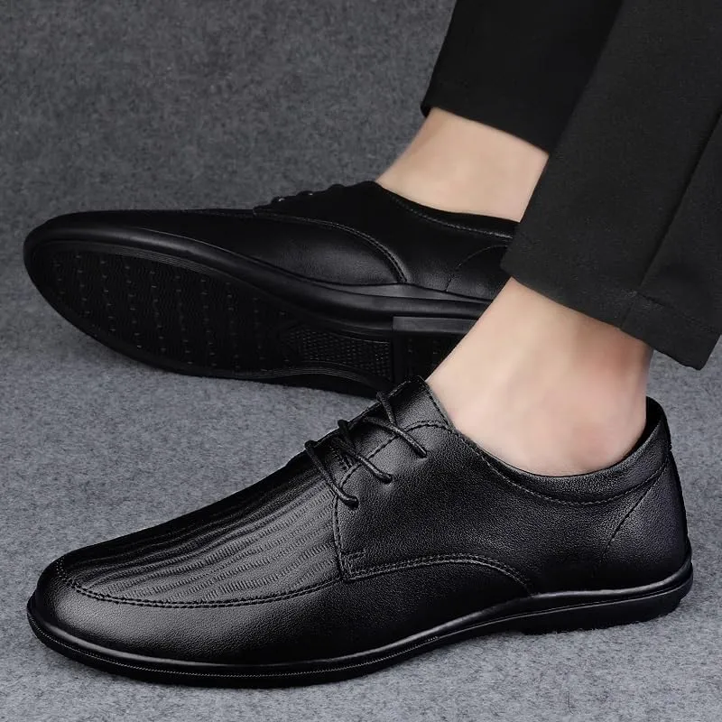 Men's Dress Shoes Comfort Sofft Genuine Leather Fashion Casual Loafers Business Office Sneakers Shoe for Men