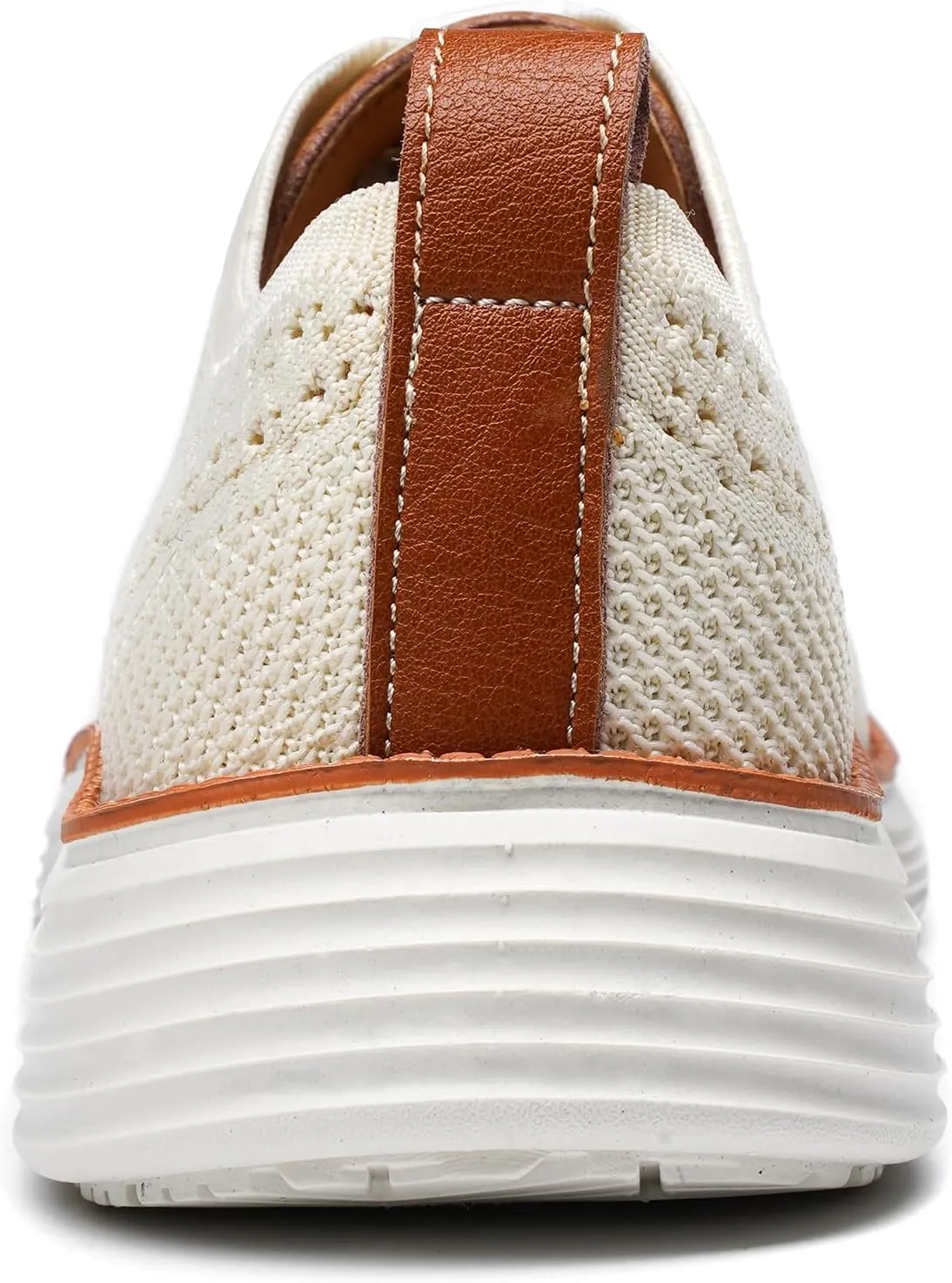 Men's Lightweight Casual Sneakers Dress Oxfords Business Walking Shoes Loafers Comfortable Breathable Mesh Arch Support
