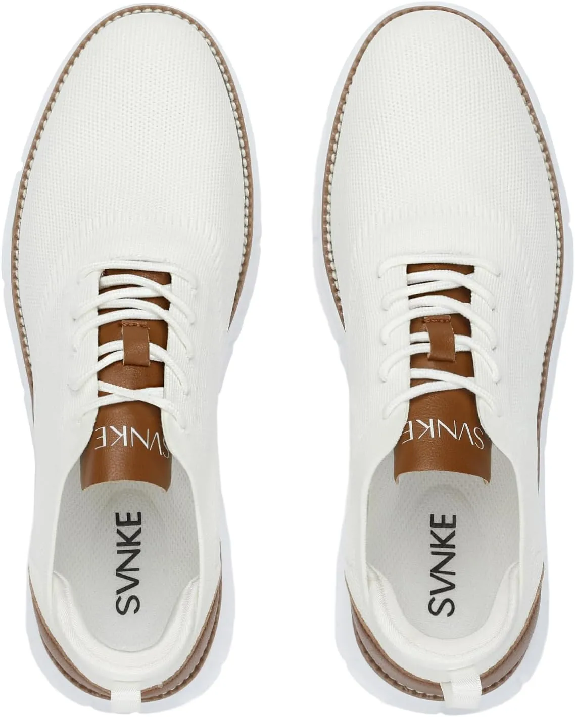 Men's Mesh Dress Shoes Casual Business Lace Up Oxford Sneakers Lightweight Breathable Walking Shoes Comfortable Thick Sole Tennis Footwear
