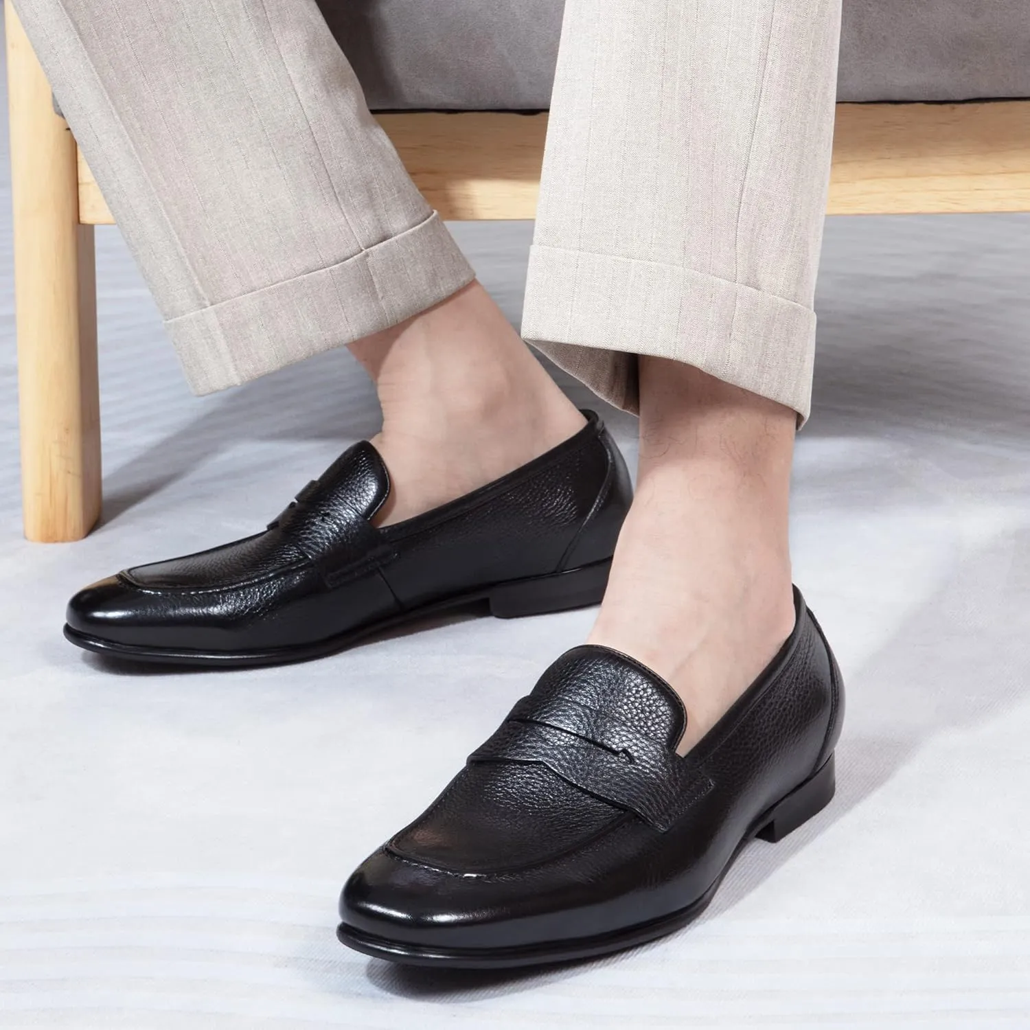 Men's Oxford Shoes Dress Shoes for Men Genuine Leather Cowhide Derby Shoes