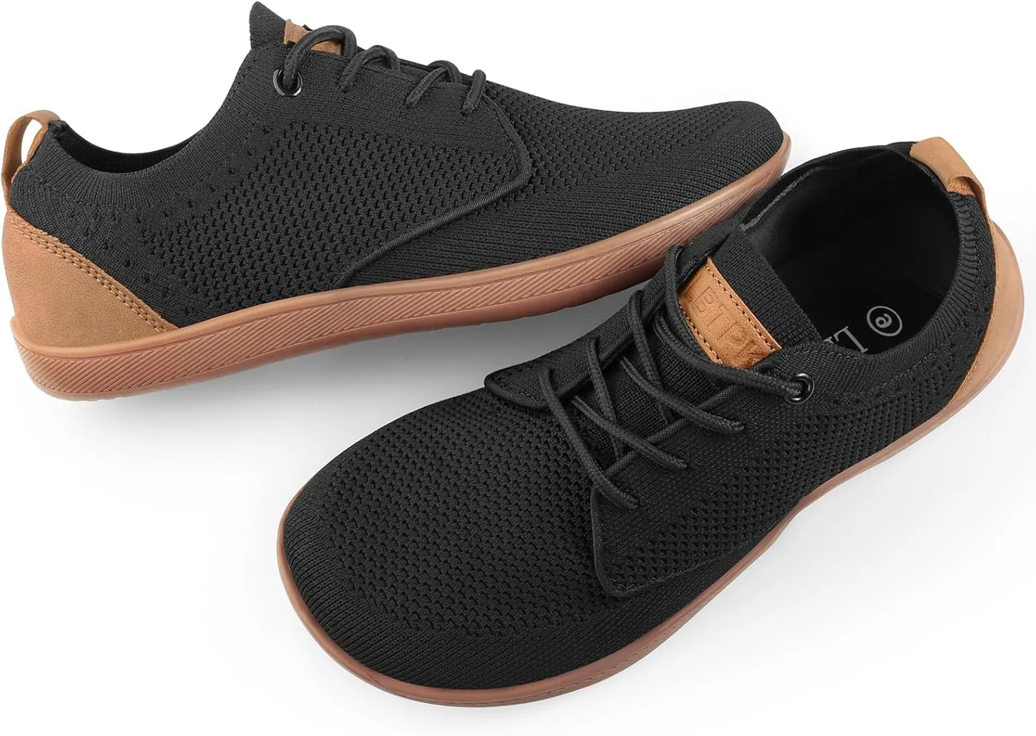 Men's Oxfords Shoes Wide Toe Box Dress Sneakers Fashion Business Casual Shoes Barefoot Zero Drop Walking Shoes