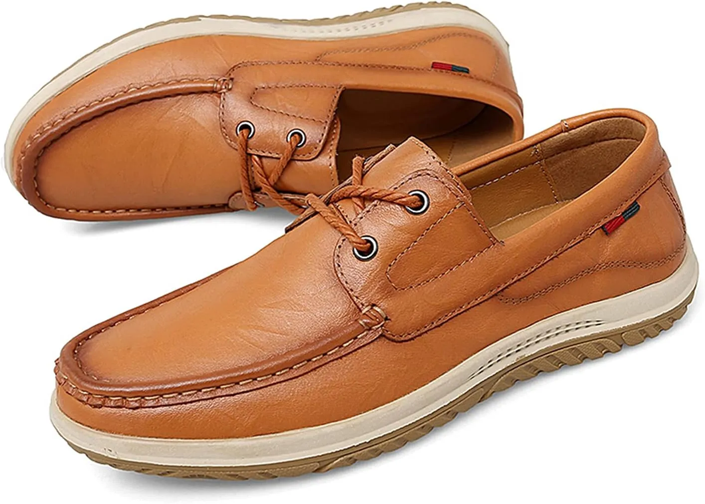 Minishion Mens Casual Lace up Shoes Soft Sole Walking Derby Shoes 8009#