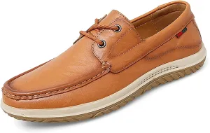 Minishion Mens Casual Lace up Shoes Soft Sole Walking Derby Shoes 8009#