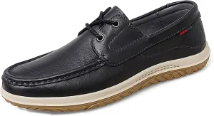 Minishion Mens Casual Lace up Shoes Soft Sole Walking Derby Shoes 8009#