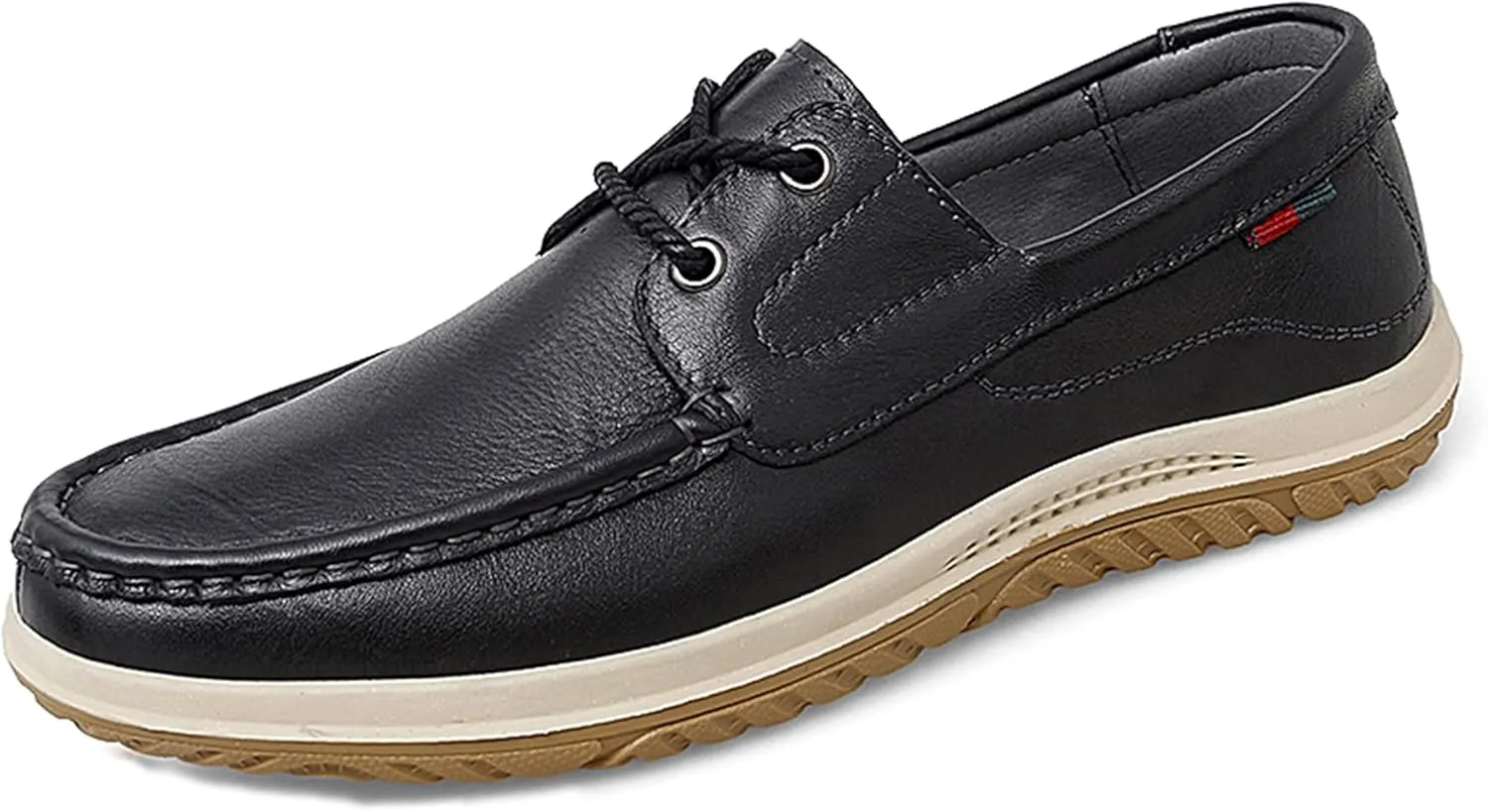 Minishion Mens Casual Lace up Shoes Soft Sole Walking Derby Shoes 8009#
