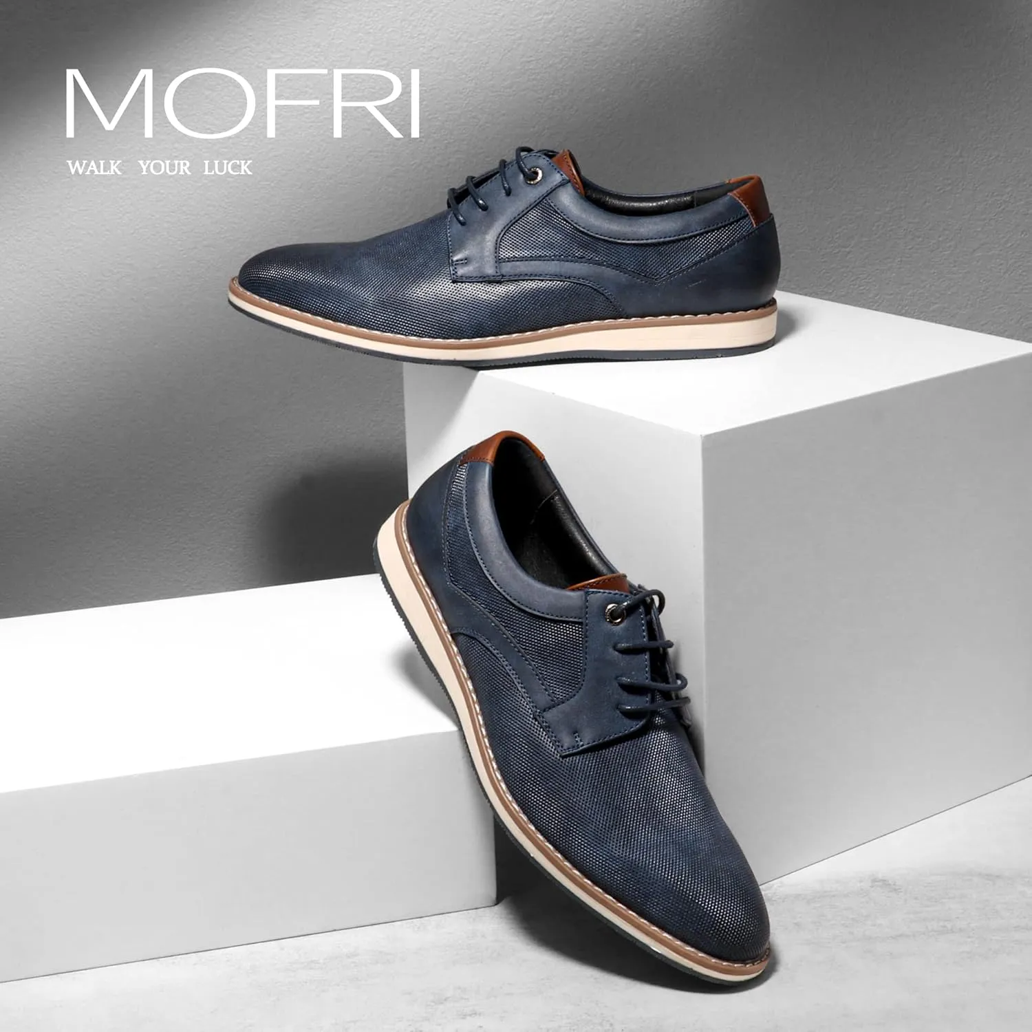 Mofri Men's Casual Dress Shoes Formal Oxford