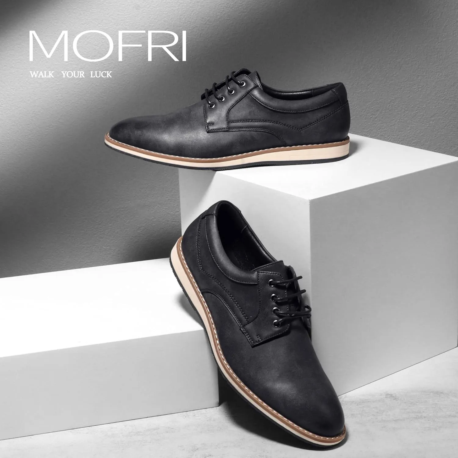 Mofri Men's Casual Dress Shoes Formal Oxford