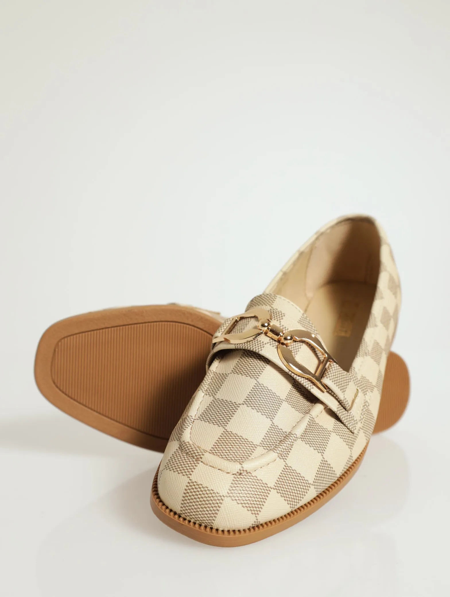 Monogram Loafer With Link Trim