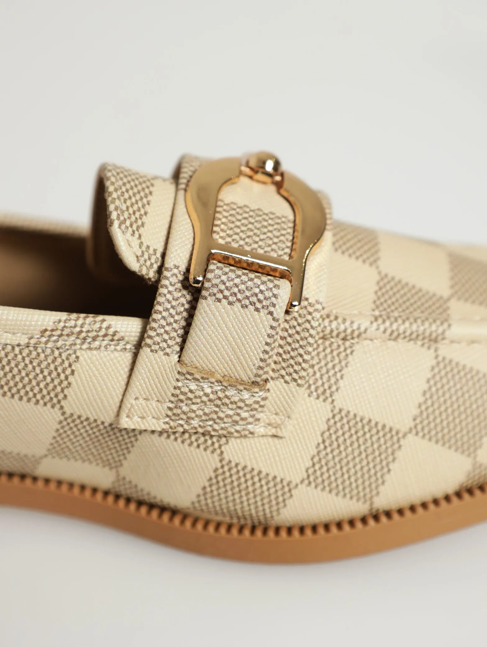 Monogram Loafer With Link Trim