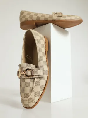 Monogram Loafer With Link Trim