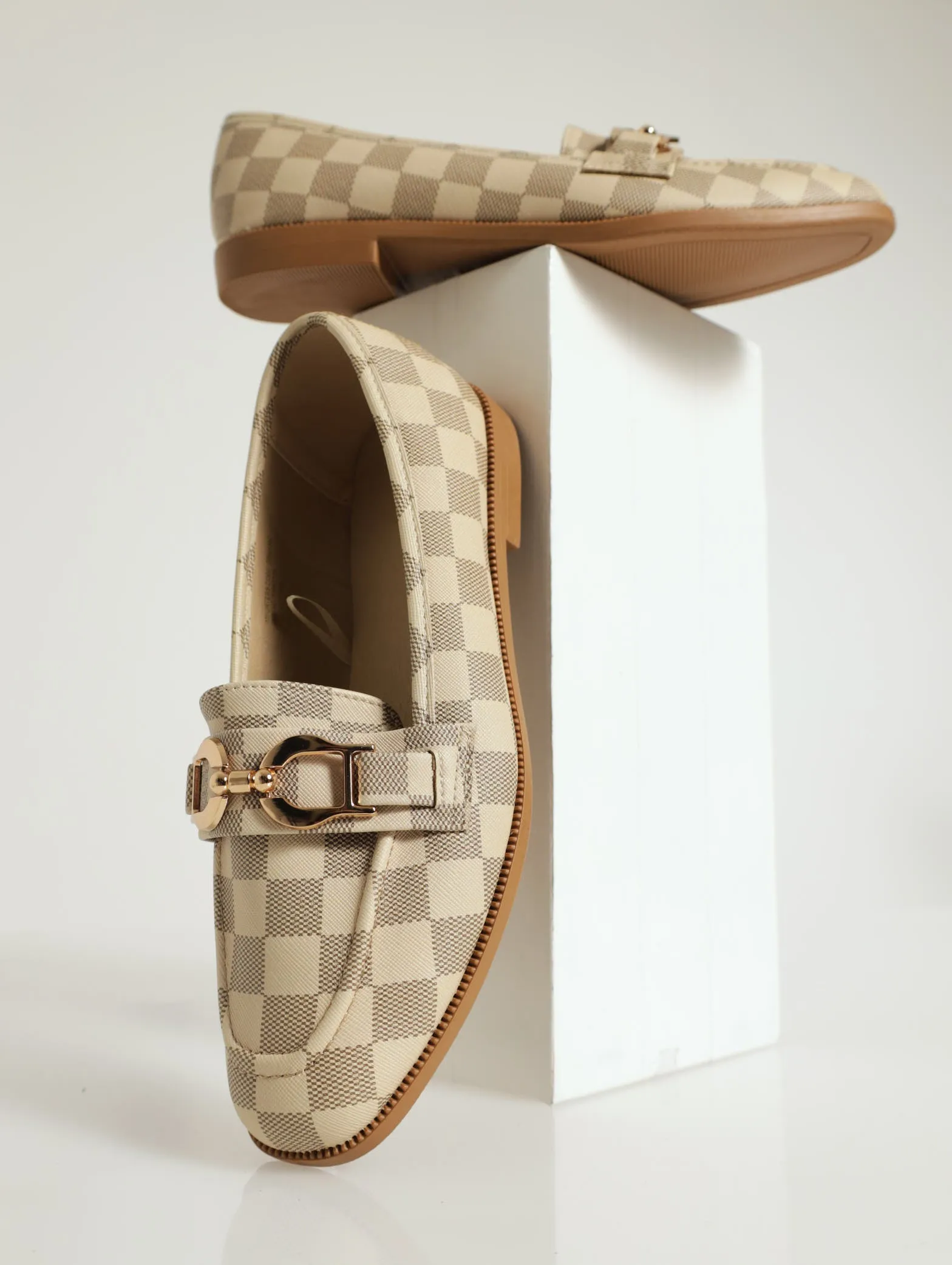 Monogram Loafer With Link Trim