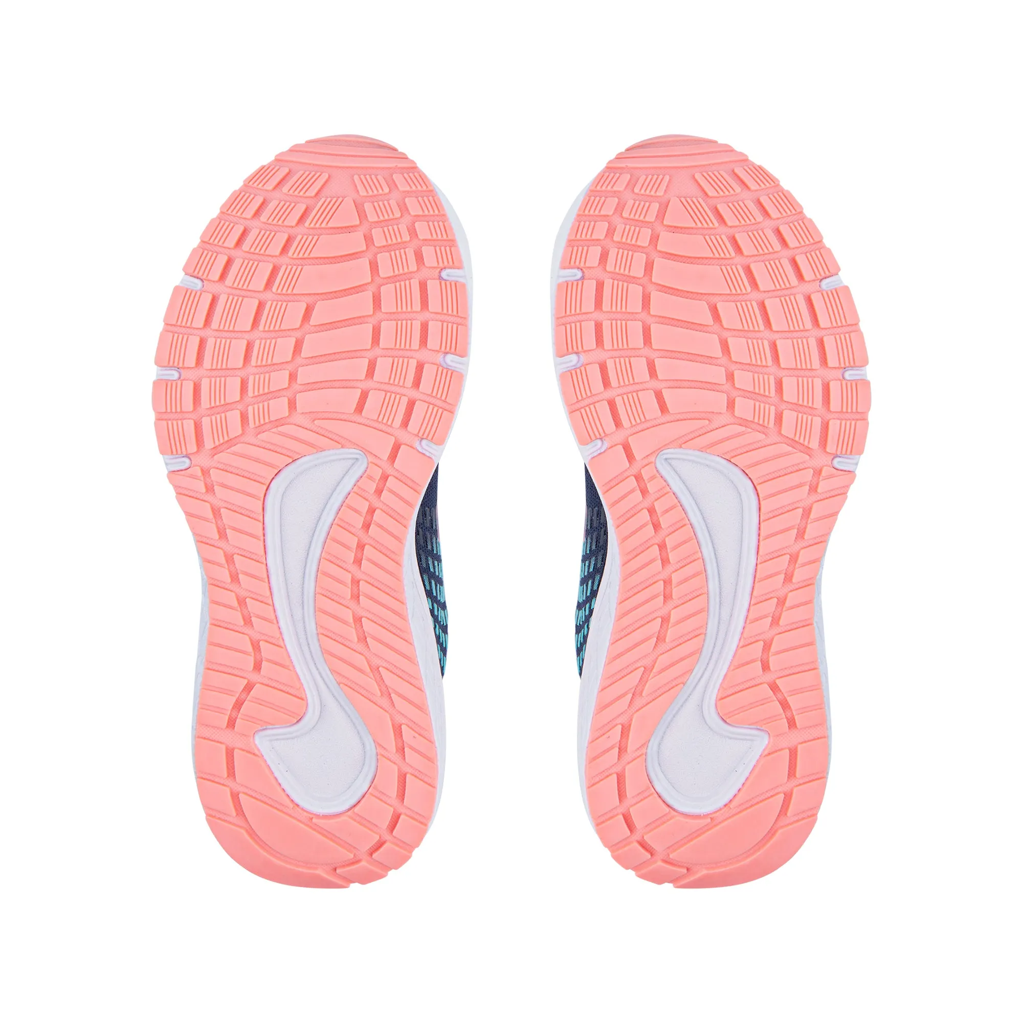 Monsoon Girls Navy V-strap Runner Navy-Mint/Coral