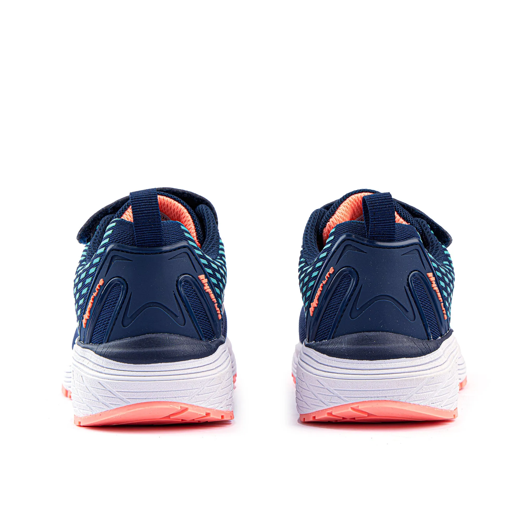 Monsoon Girls Navy V-strap Runner Navy-Mint/Coral