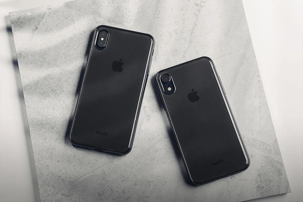 Moshi Vitros Ultra Thin Clear Protective Case For iPhone XS Max - Raven Black