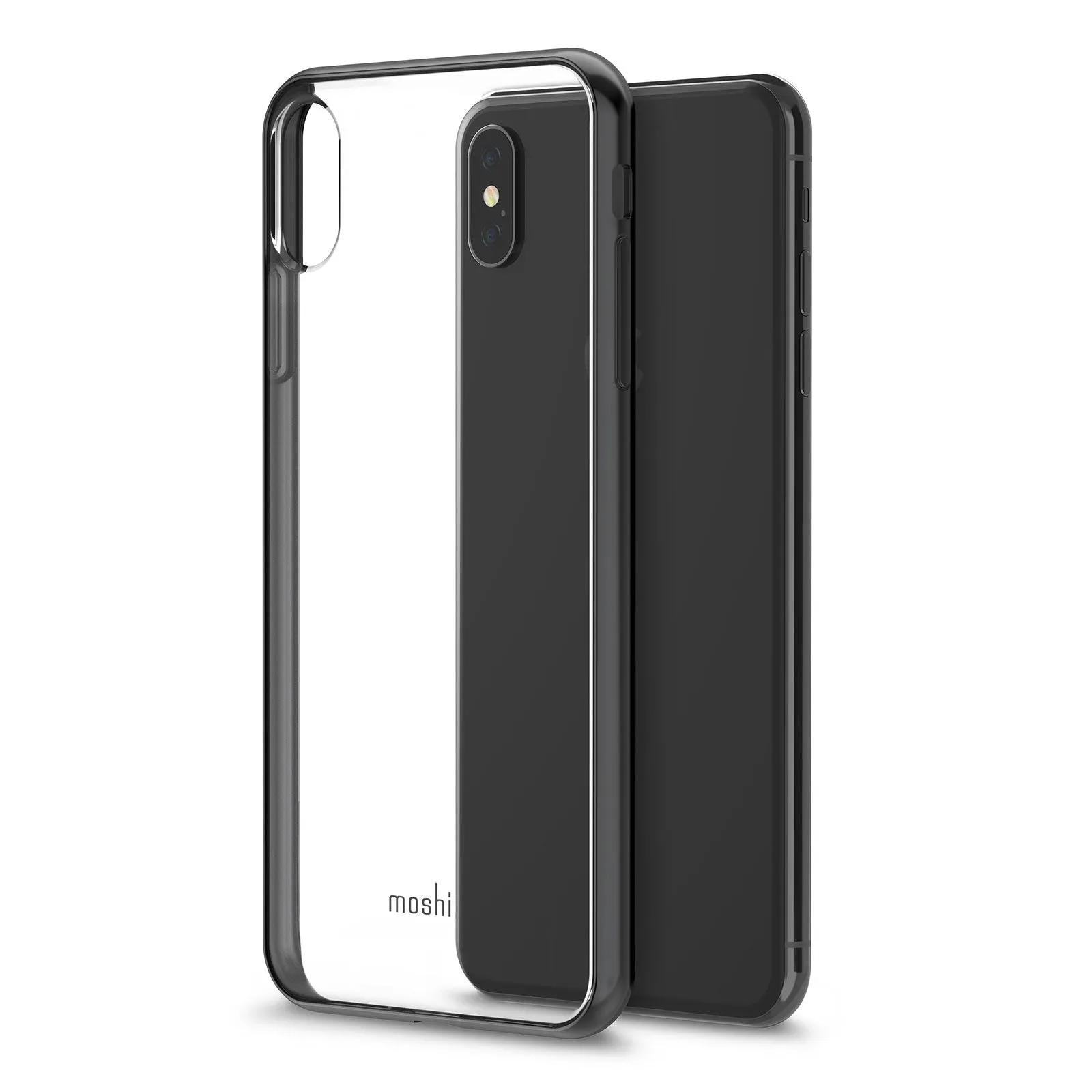 Moshi Vitros Ultra Thin Clear Protective Case For iPhone XS Max - Raven Black