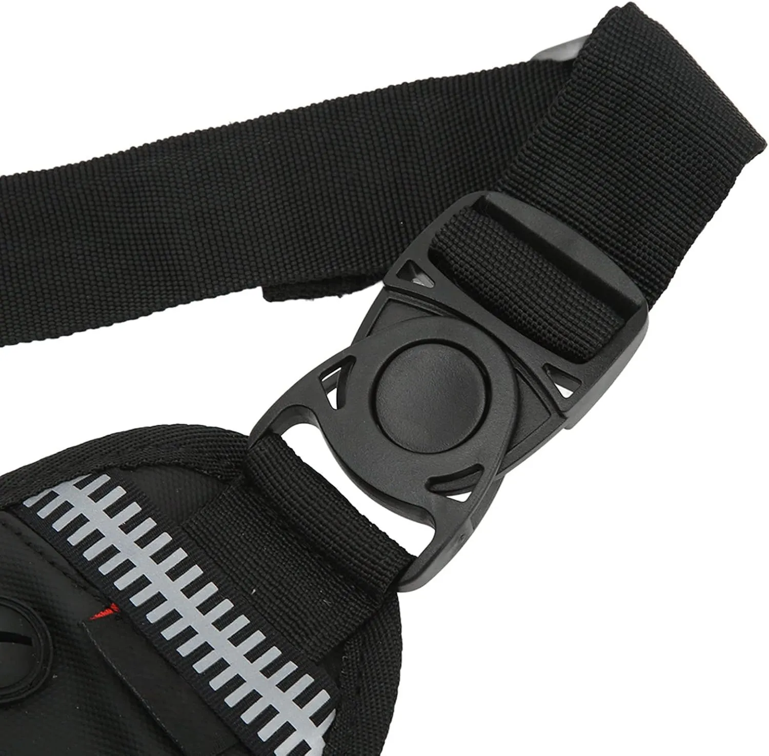 Motorcycle Drop Leg Bag with Reflective Strip Water Waist Pack for Outdoor Hiking Traveling Fishing (Unique Pattern)