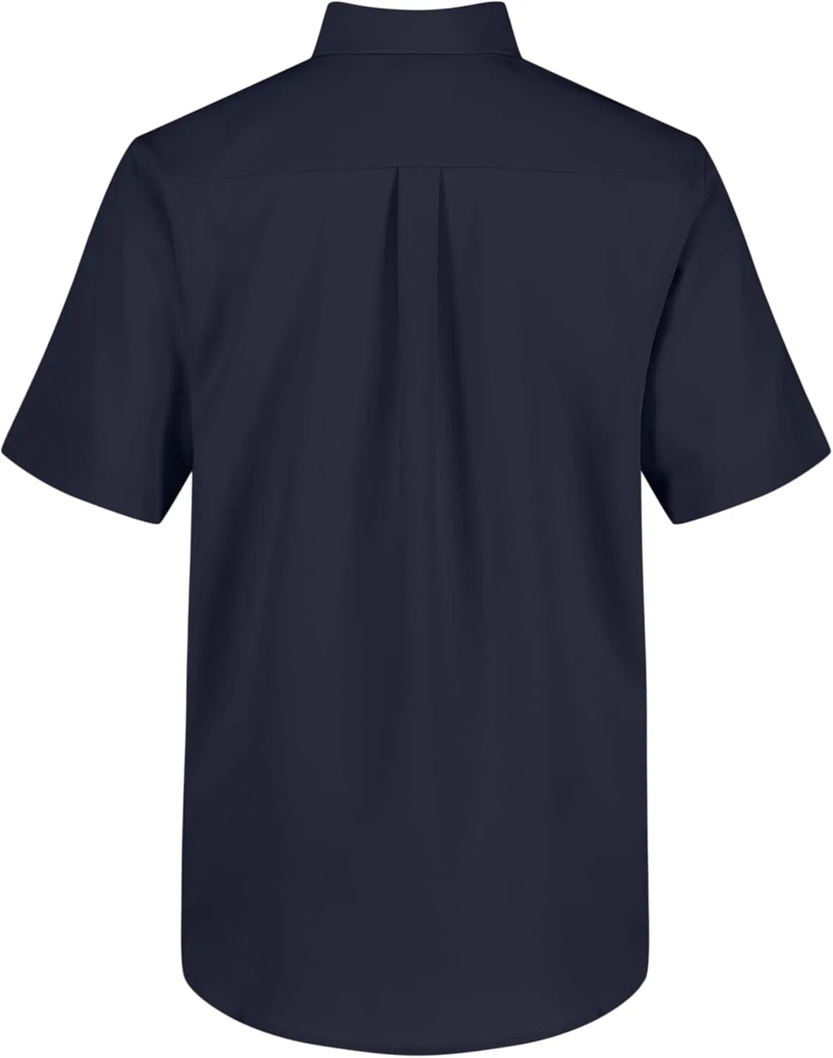 Nautica Boys' School Uniform Short Sleeve Button-Down Oxford Shirt, Chest Pocket, Breathable Fabric