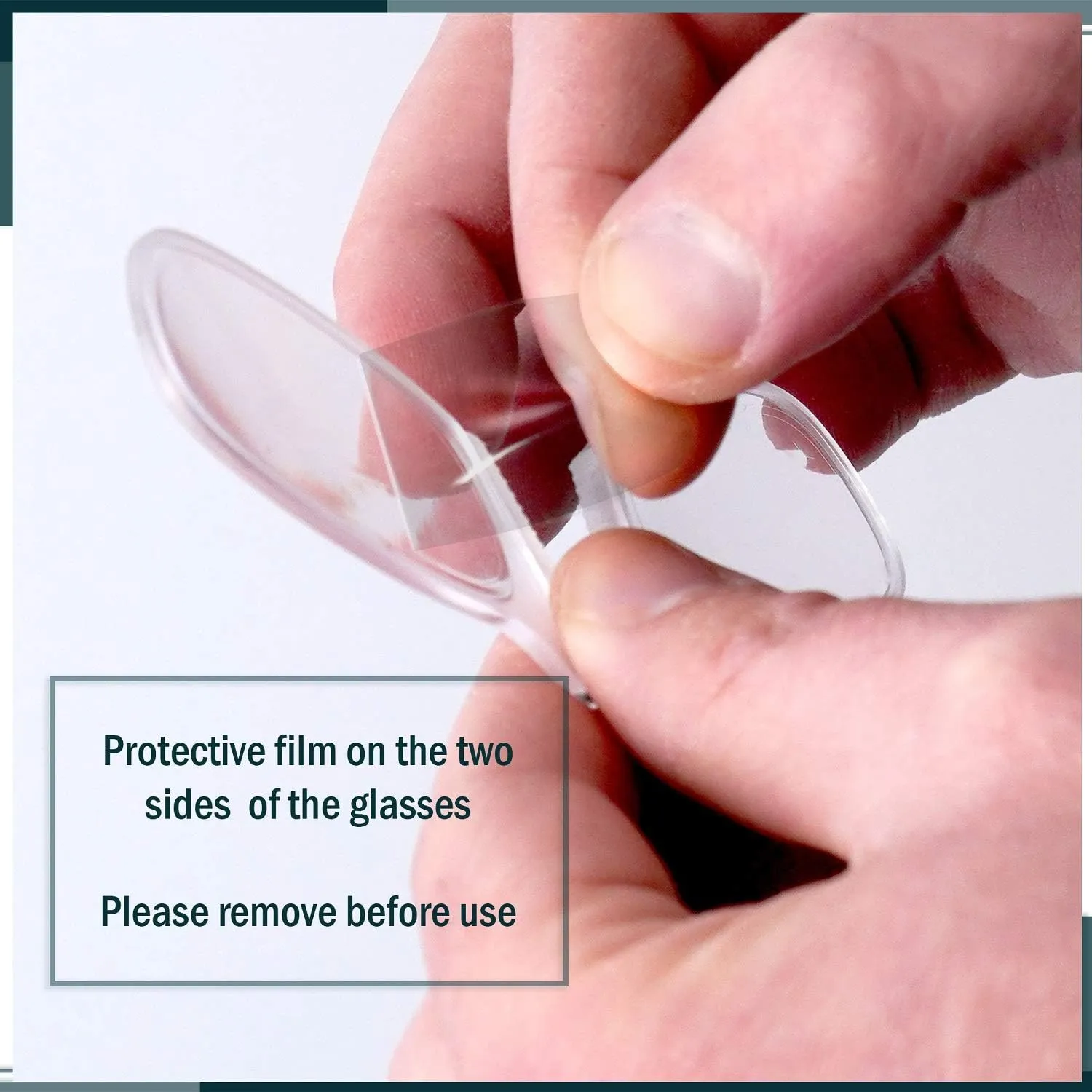 Noble Ultra Slim and Flat Reading Glasses Thin and Flexible Armless (2 Pairs) Enhanced Comfort Nose Rest, Armless Pocket Size Readers with 2 Stick-on Silicone Case Holder (Black,  1.00)