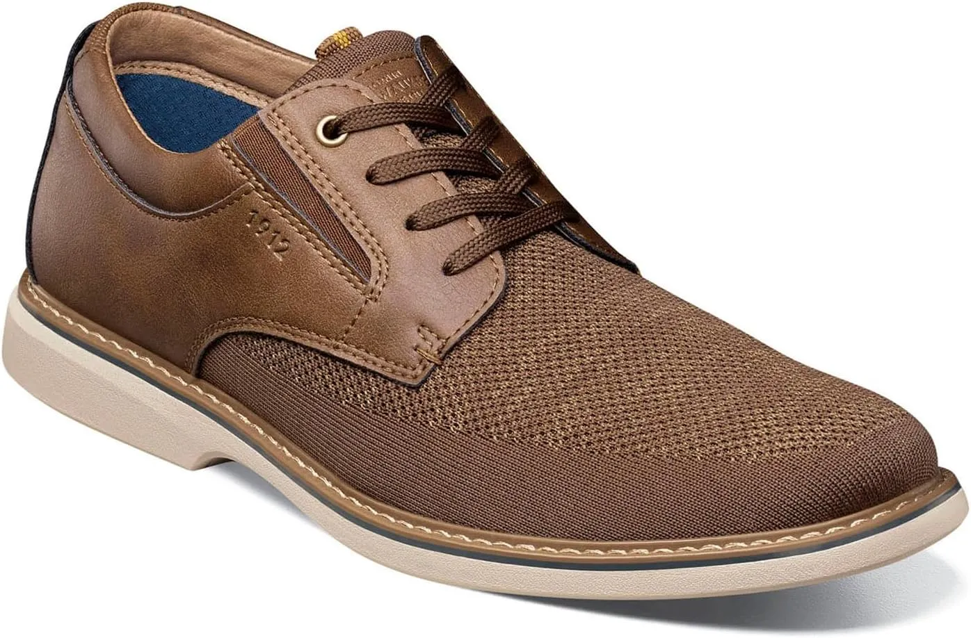 Nunn Bush Men's, Otto Knit Plain Toe Oxford