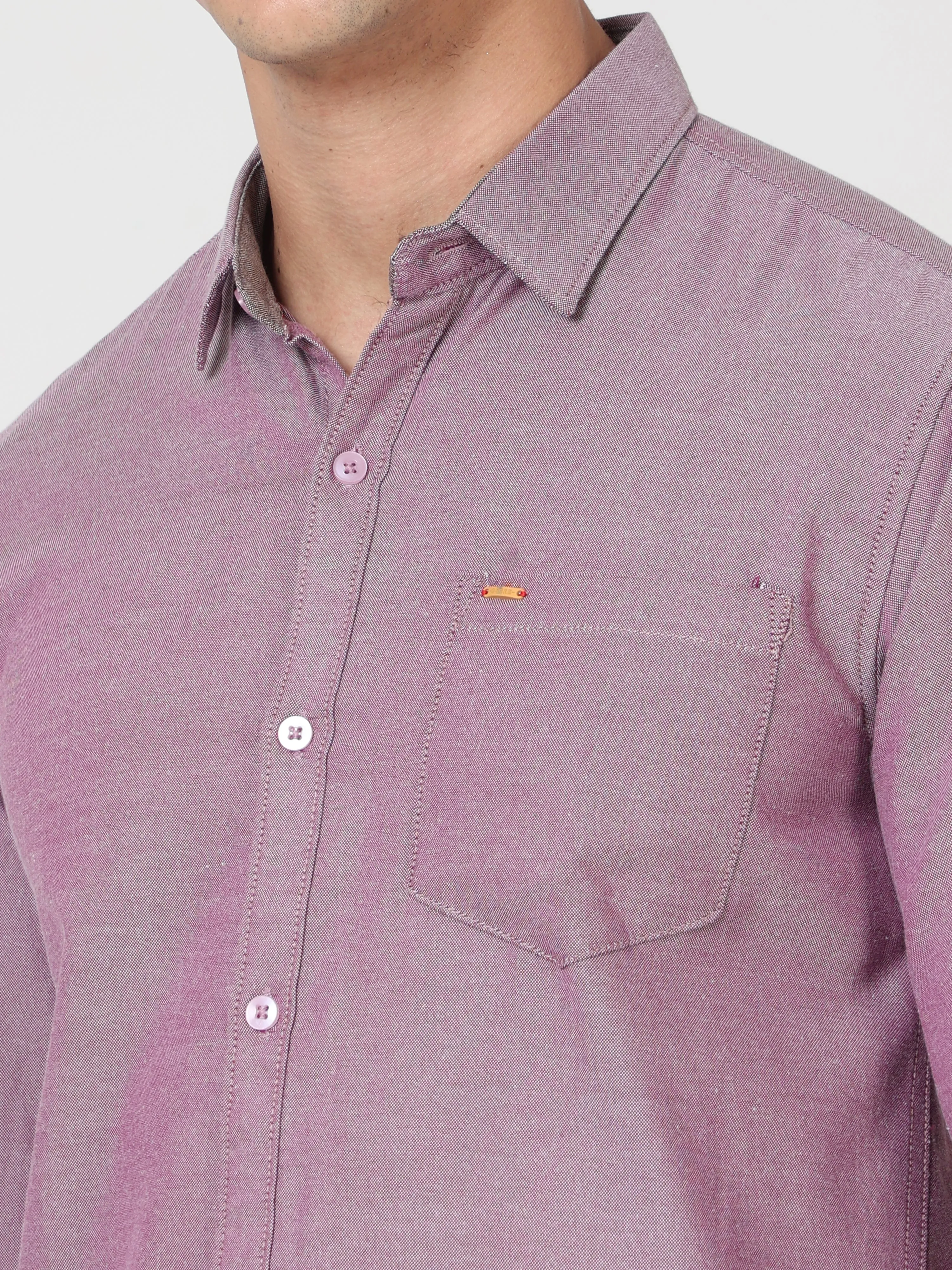 Onfire Oxford Purple Shirt