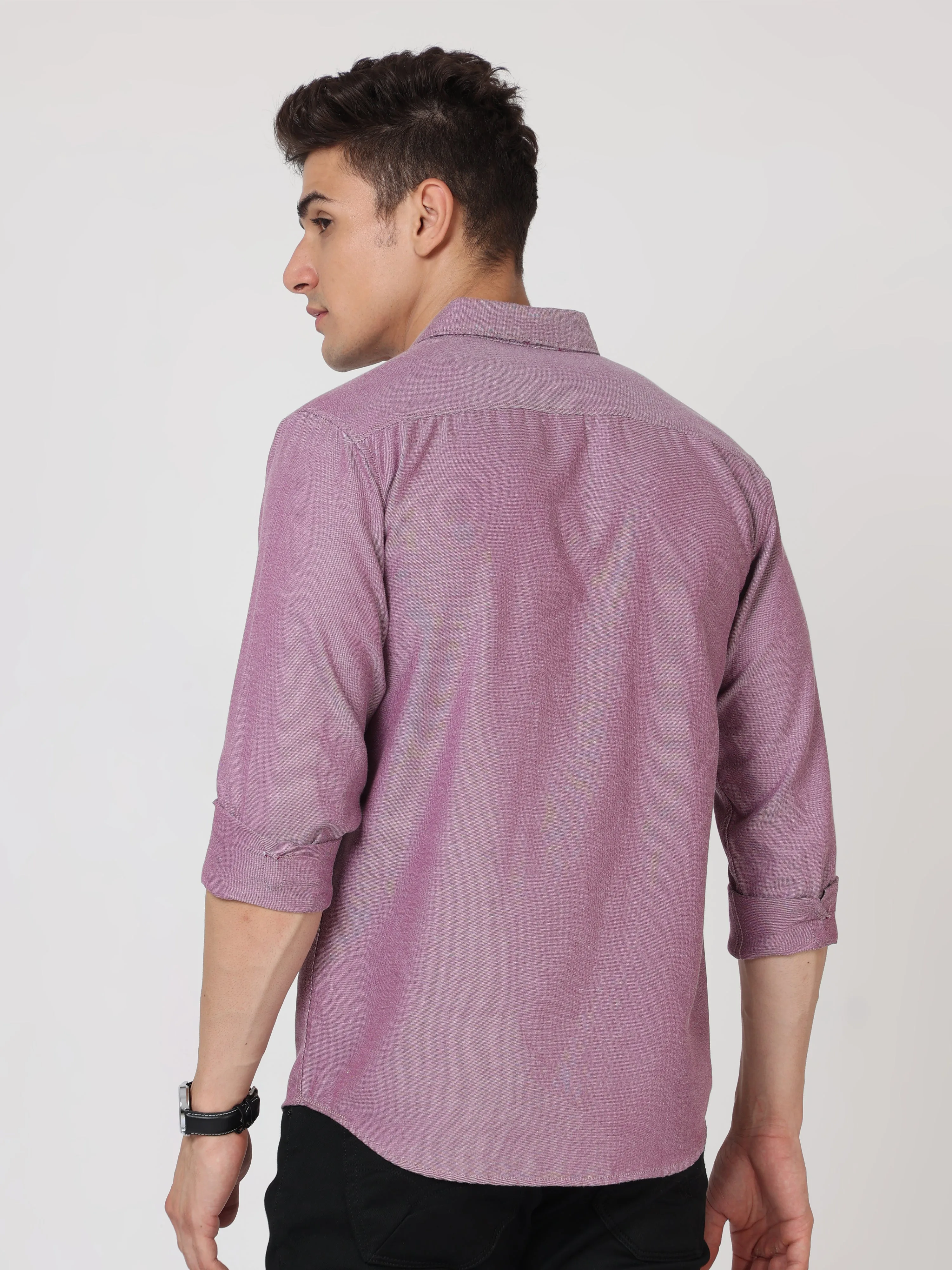 Onfire Oxford Purple Shirt