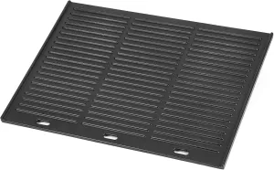 Onlyfire Universal Cast Iron Griddle, Reversible Cooking Griddle for Gas/Charcoal Grills, 19.1" x 15.7"