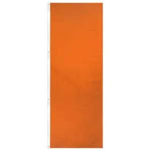 Orange Solid Color 3x8ft DuraFlag Banner