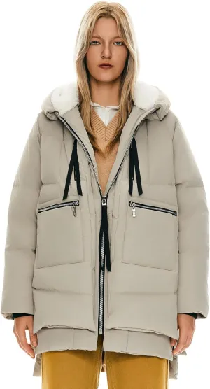 Orolay Women's Thickened Down Jacket
