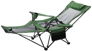 Outdoor Folding Portable Folding Chairs Fishing Camping Chair Seat Oxford Cloth Lightweight Seat for Stainless Steel