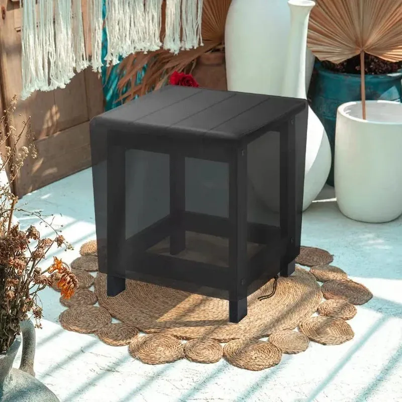 Outdoor Small Side Table Cover 19 Oxford Cloth 19 X 15 X 18 Inch