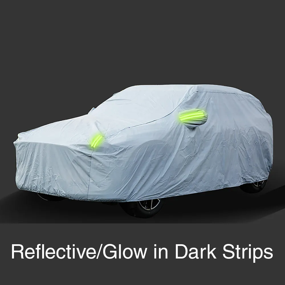Oxford Cloth Car Cover Hatchback Lightweight Waterproof Dust Hail Universal S