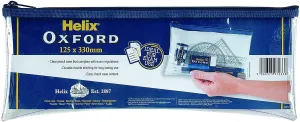 Oxford Large Clear Pencil Case